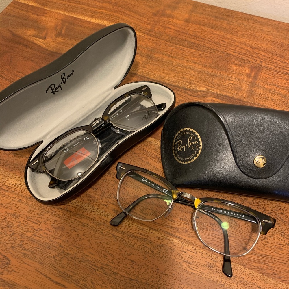 BRAND NEW *NEVER USED* RAY BANS GLASSES - Picture 1 of 8